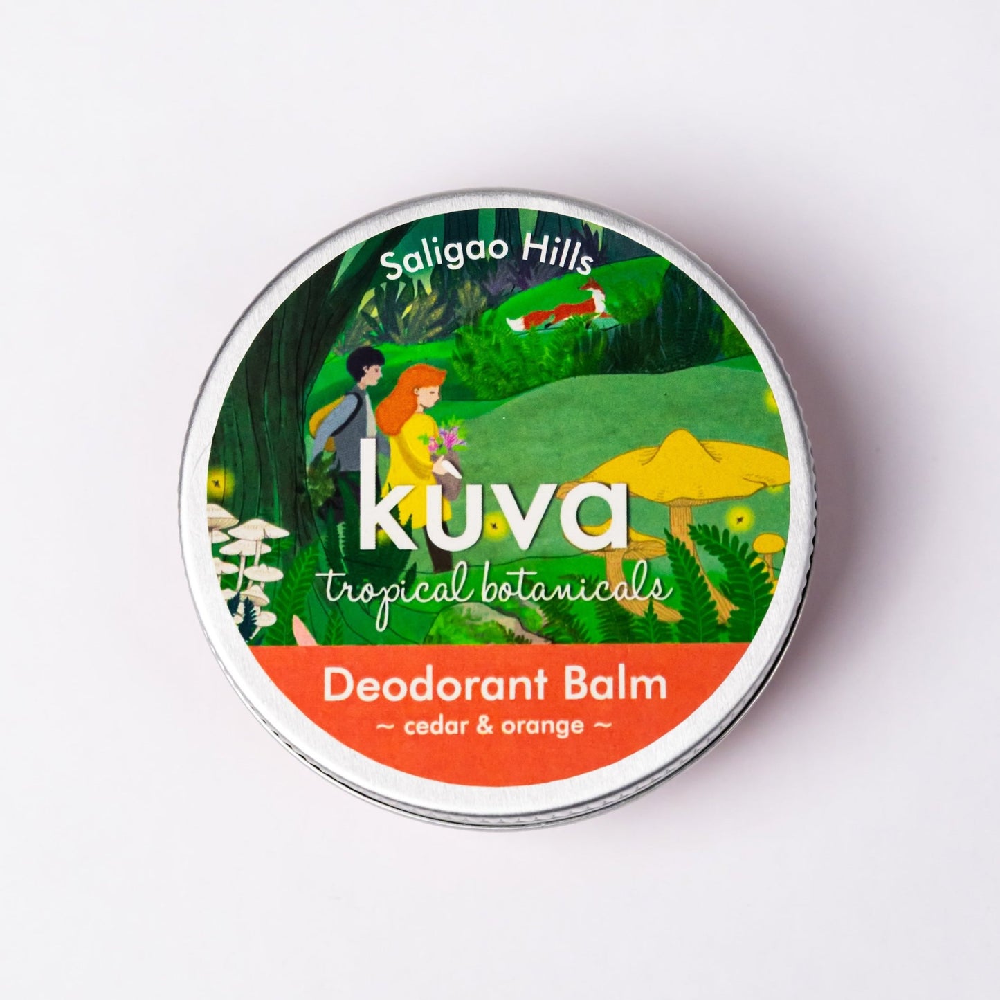 Deodorant Balm - "Saligao Hills" - Orange & Cedar