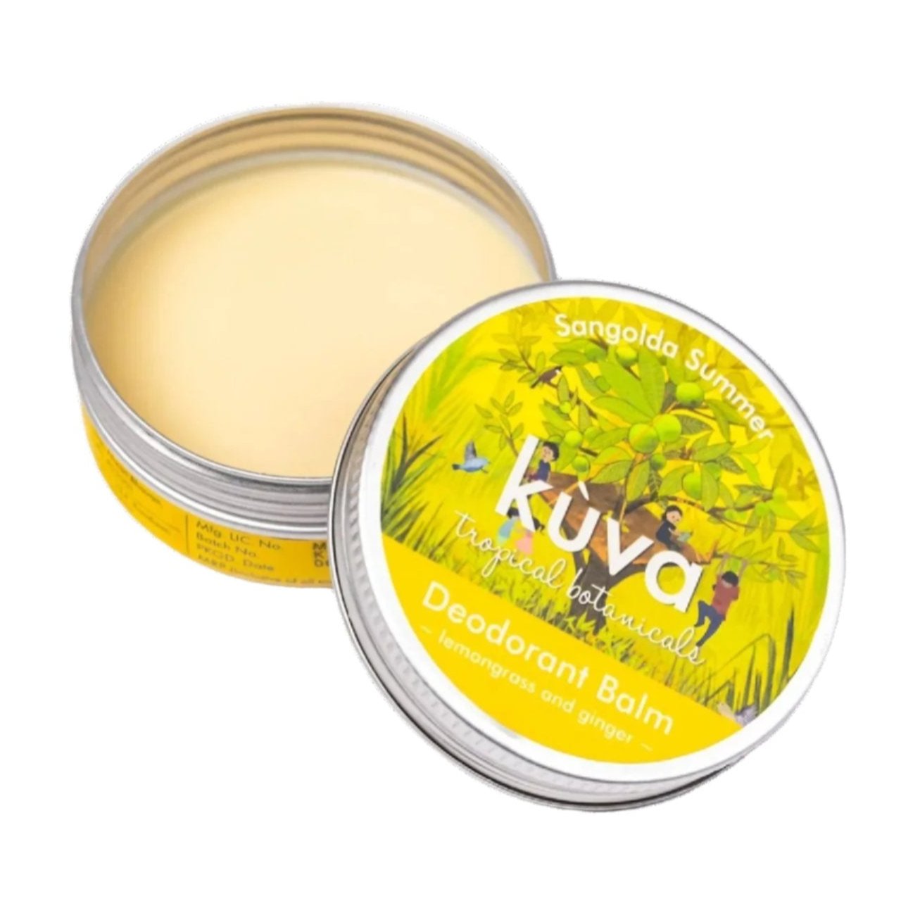 Deodorant Balm - 'Sangolda Summer' - Lemongrass & Ginger