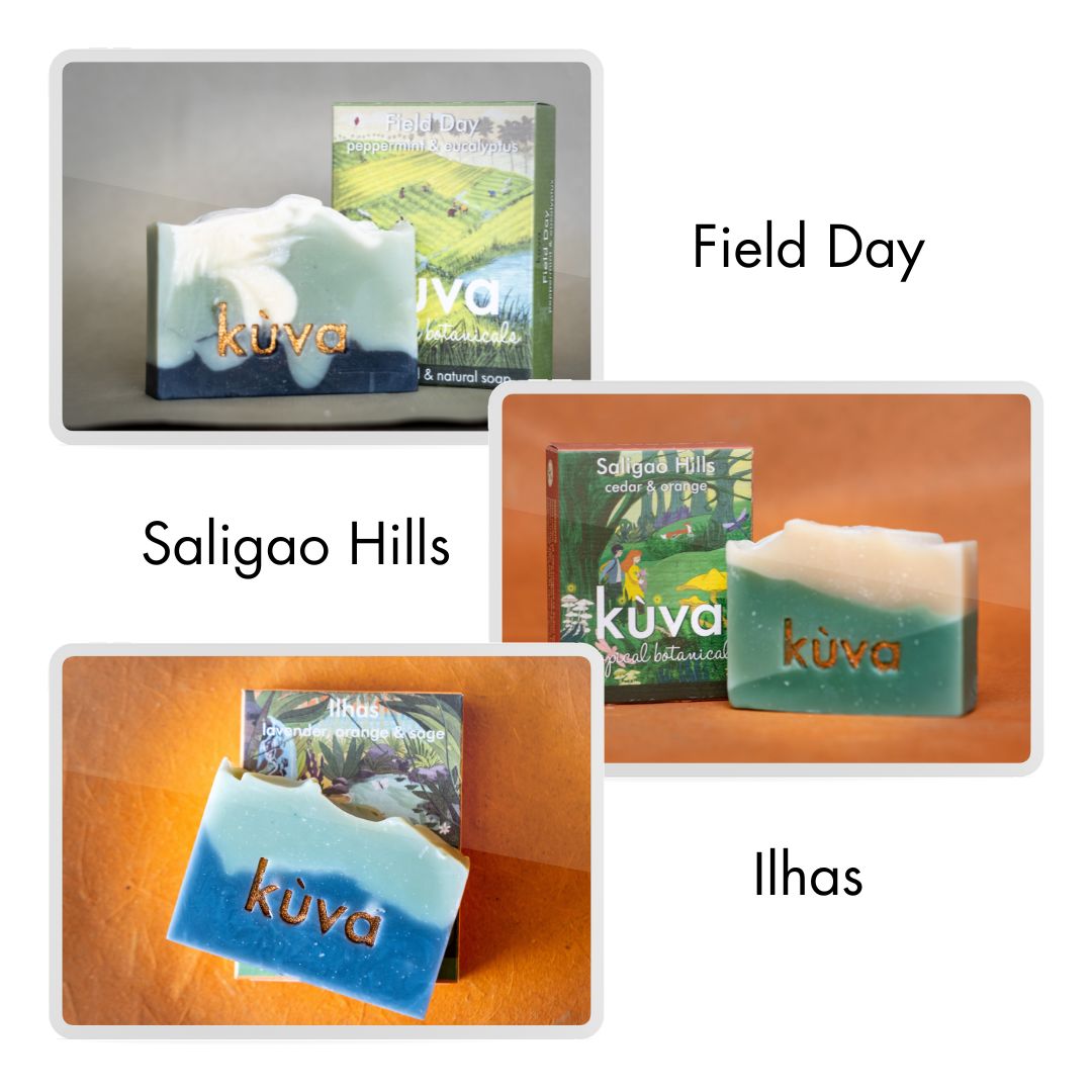 Gift set of 3 Handmade soaps