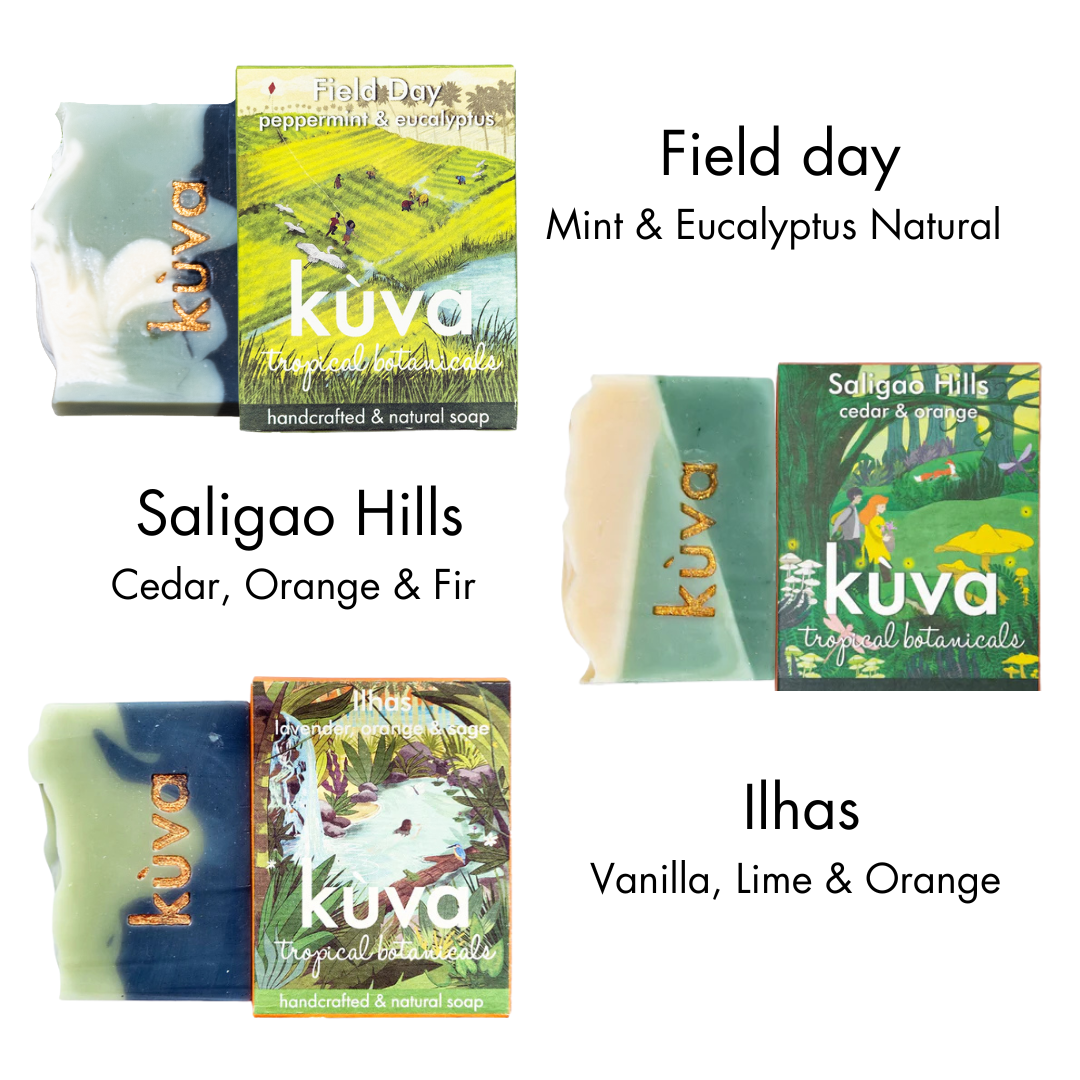 Gift set of 3 Handmade soaps