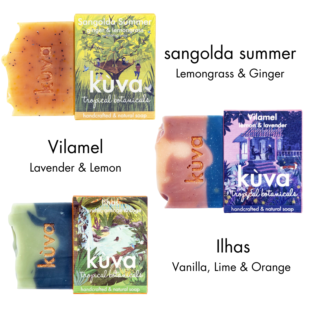 Gift set of 3 Handmade soaps