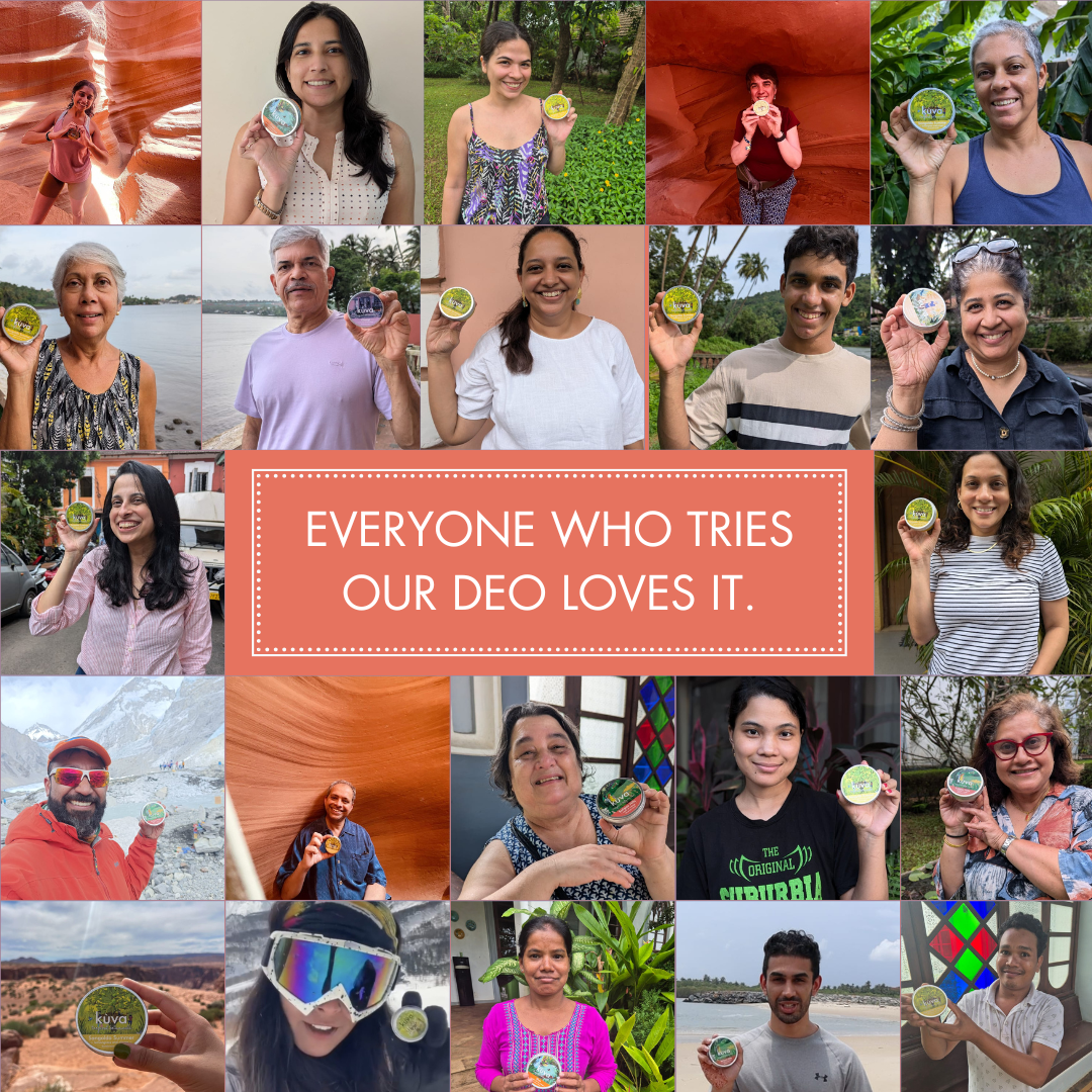 Deodorant Balm - "Saligao Hills" - Orange & Cedar