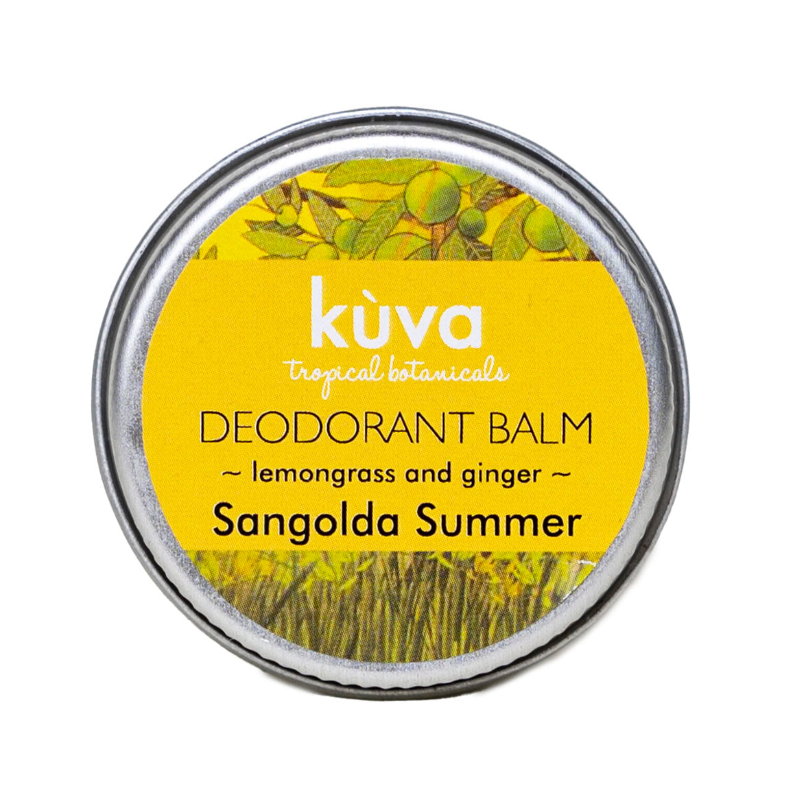Deodorant Balm - 'Sangolda Summer' - Lemongrass & Ginger