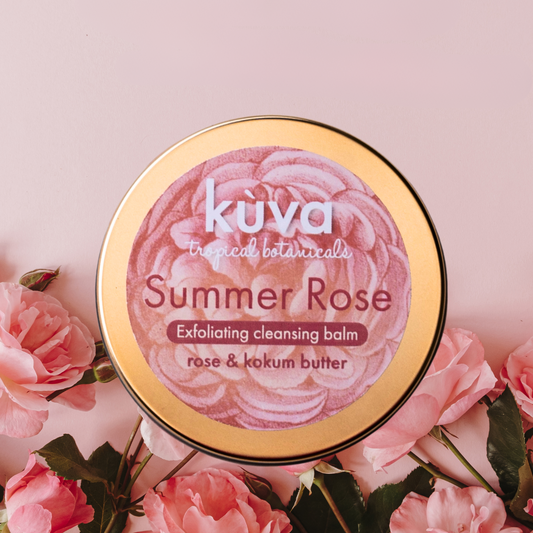 Discover the Luxurious Skincare Experience with Kuva botanicals' Balmy Rose Exfoliating Cleansing Balm