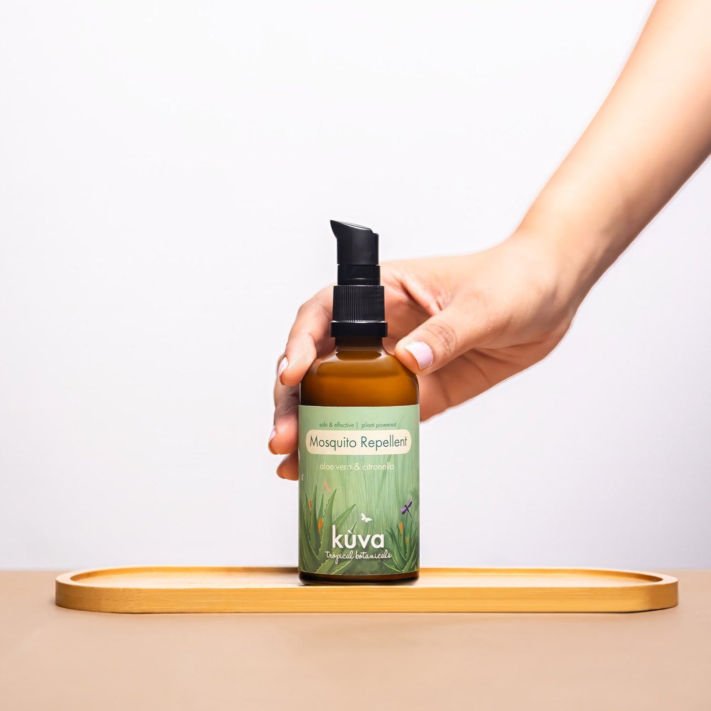 "Citronella"  -  Natural gel-based Mosquito Repellent - Citronella oil & Aloe gel