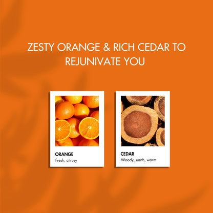 Deodorant Balm - "Saligao Hills" - Orange & Cedar