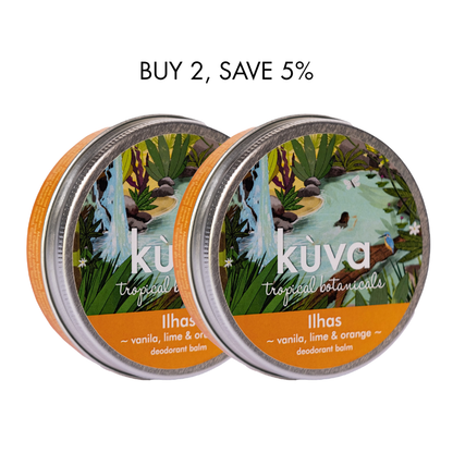 Ilhas Deodorant Balm 50 gms -  Bundle & Save
