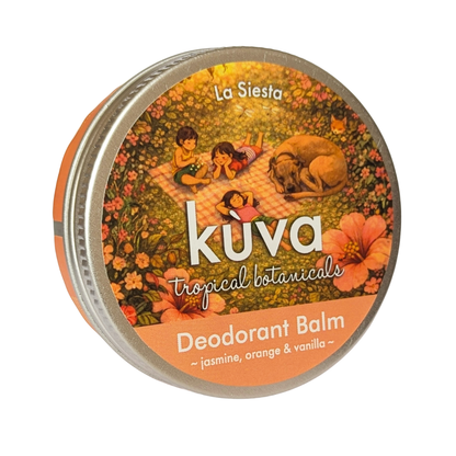 Deodorant Balm - "La Siesta" - Jasmine, Orange & Vanilla
