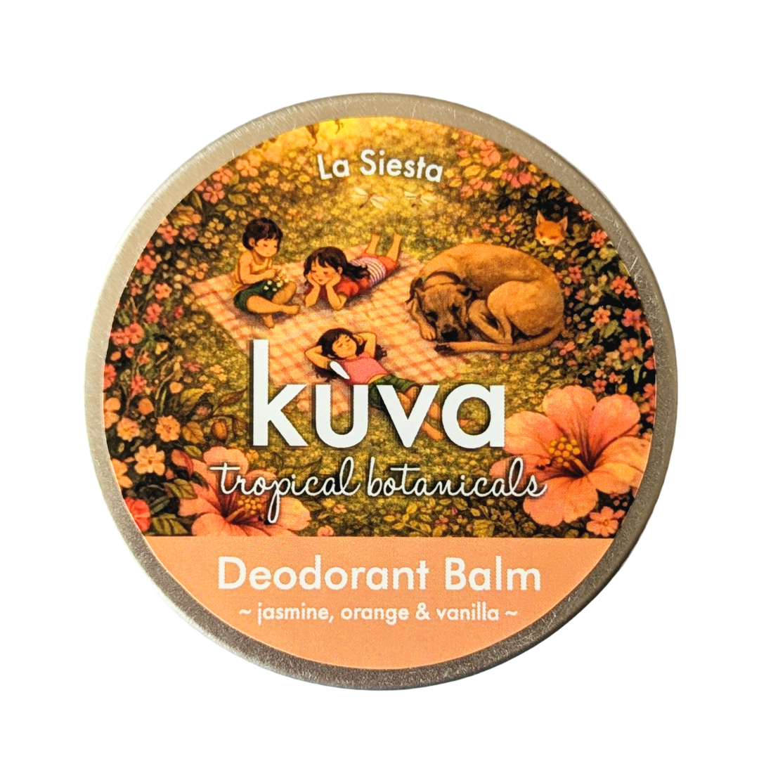 Deodorant Balm - "La Siesta" - Jasmine, Orange & Vanilla