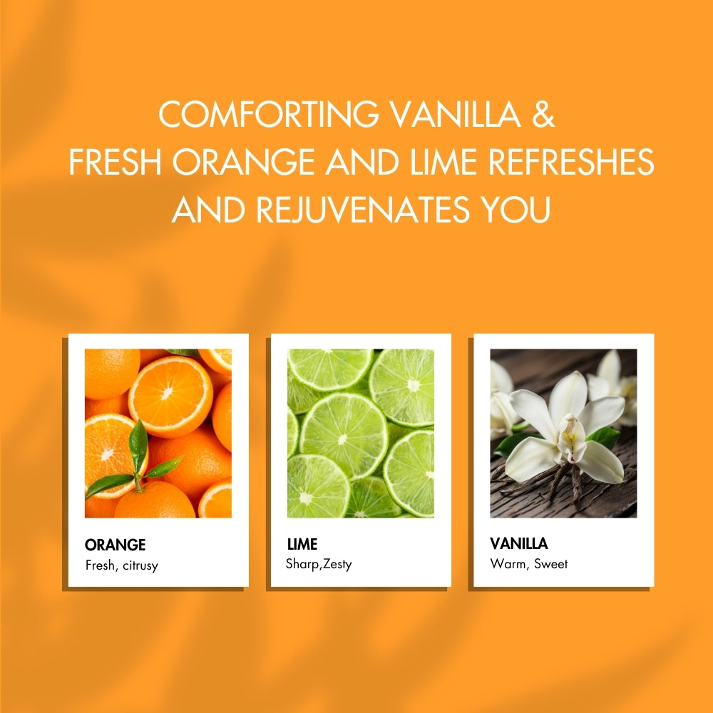 Deodorant Balm - "Ilhas" - Vanilla, Orange & Lime