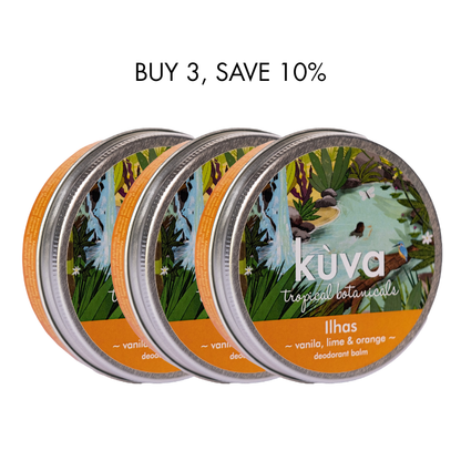 Ilhas Deodorant Balm 50 gms -  Bundle & Save