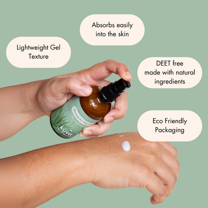 "Citronella"  -  Natural gel-based Mosquito Repellent - Citronella oil & Aloe gel