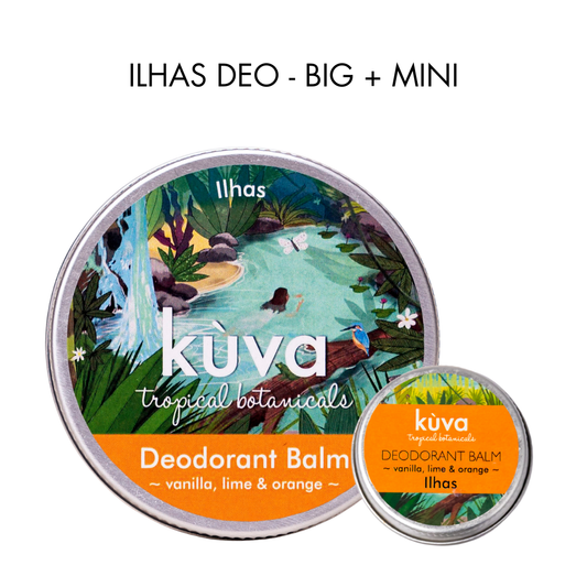 Ilhas Duo – Vanilla, Lime & Orange Deodorant Bundle 🍊🌿