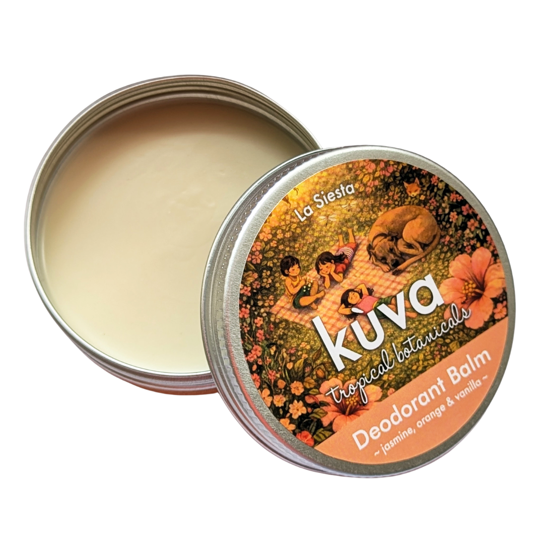Deodorant Balm - "La Siesta" - Jasmine, Orange & Vanilla
