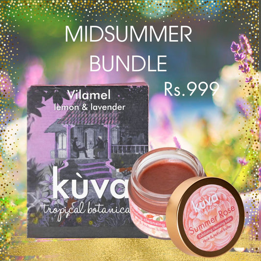 Midsummer Gift Box - Summer Rose cleansing balm + Vilamel Soap
