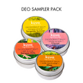 Deodorant Sampler Pack