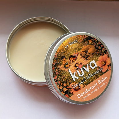 La Siesta Duo - Jasmine, Orange, Vanilla & Vetiver Deodorant Bundle 🌸🍊