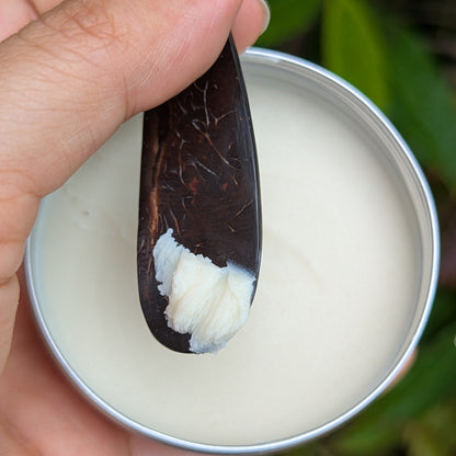 Coconut Shell Spoon Applicator