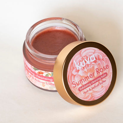 Indulgence Gift Box - Summer Rose + Candle + Lip balm