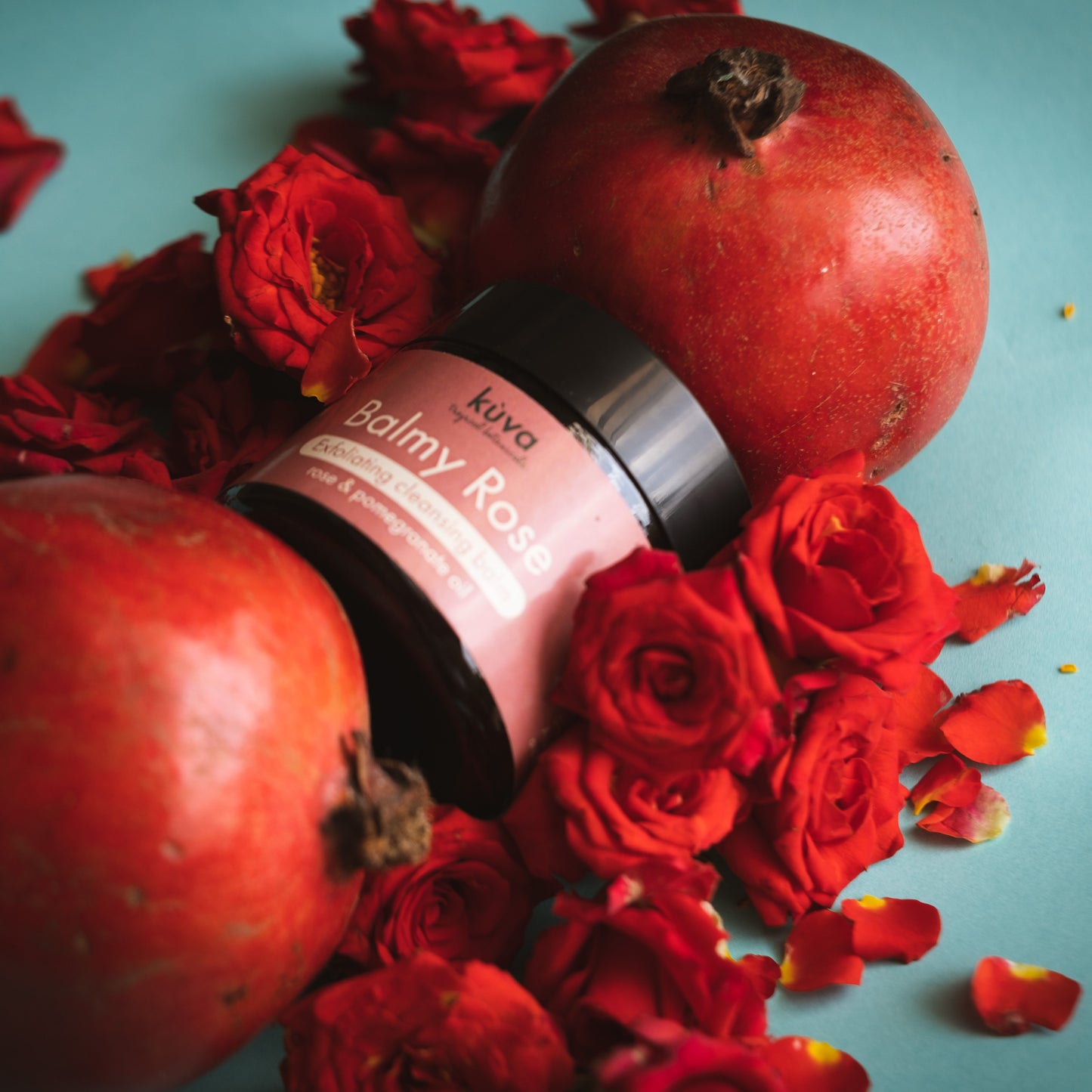 'Balmy Rose' - Exfoliating Cleansing Balm - Rose & Pomegranate oil - 50gms