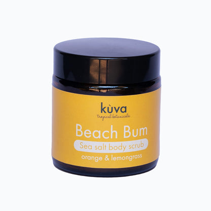 'Beach Bum' - Sea Salt Body Scrub - Orange & Lemongrass - 100 gms