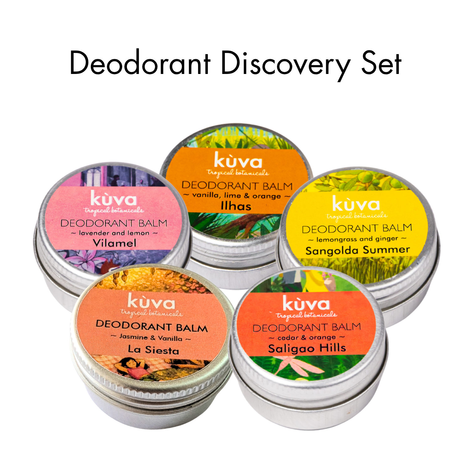 Deodorant Discovery Set ~ travel size ~