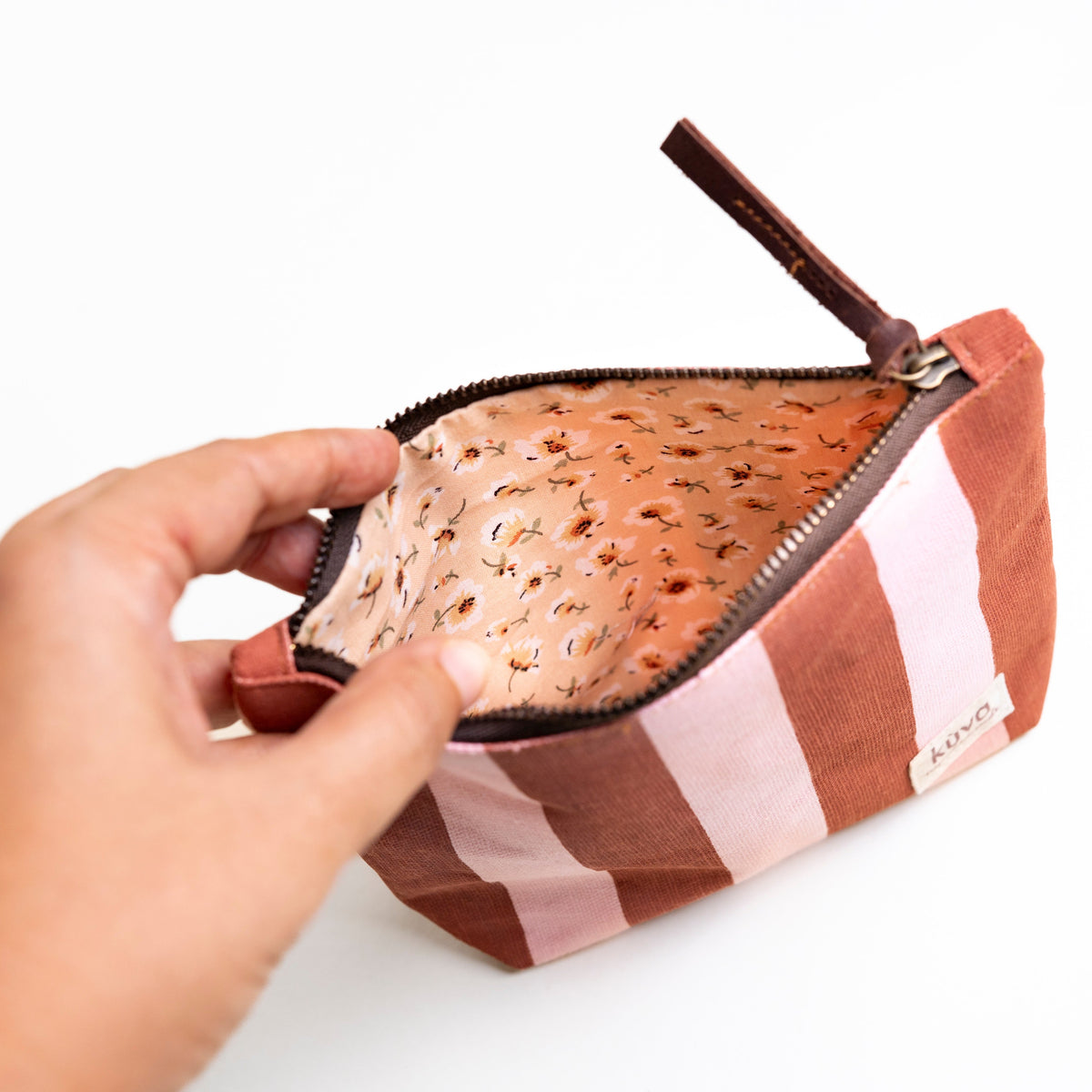 Kùva x The Burlap People Pouch