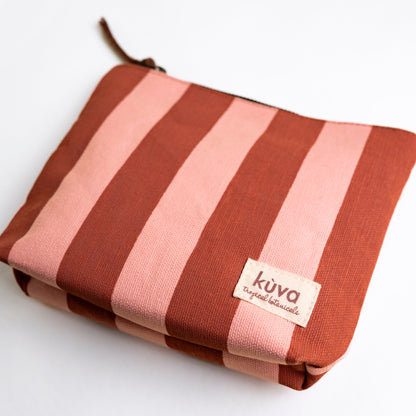Kùva x The Burlap People Pouch