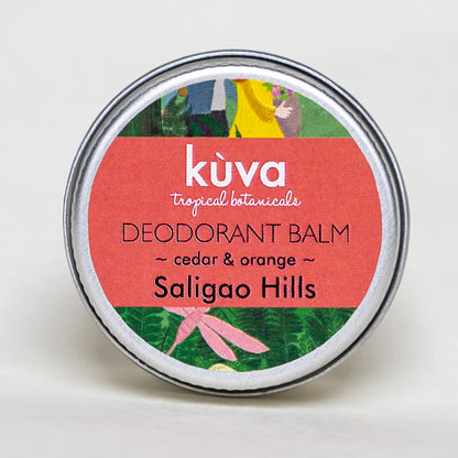 Deodorant Balm - "Saligao Hills" - Orange & Cedar