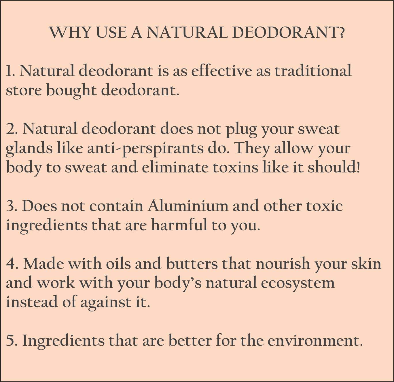 kuva all natural deodorant balm benefits